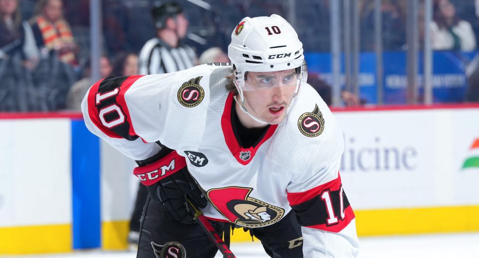 The Ottawa Senators failed to agree to a contract extension with forward Alex Formenton ahead of the NHL's Dec. 1 deadline for unsigned restricted free agents. (Getty Images)