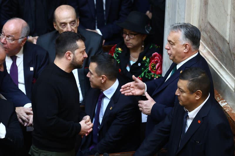 President-elect Milei's swearing-in ceremony, in Buenos Aires