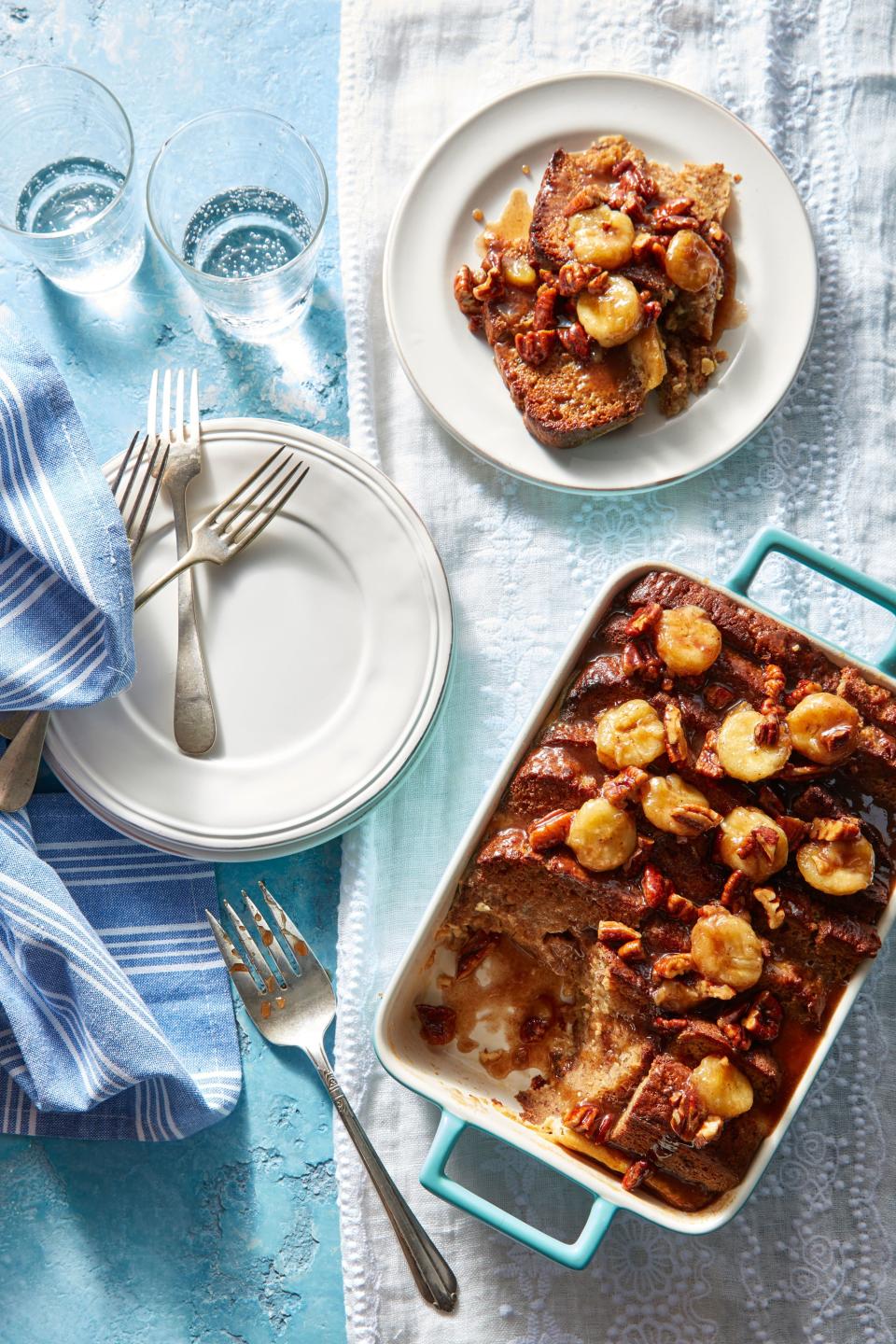 Banana Bread French Toast Casserole