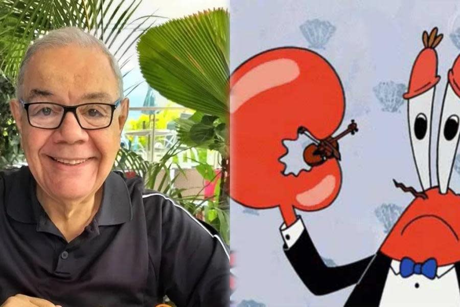 Fallece Luis Pérez Pons, voz de Don Cangrejo en ‘Bob Esponja’ a los 72 años