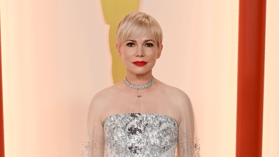 Michelle Williams Unveils a Pixie Cut at the 2023 Oscars