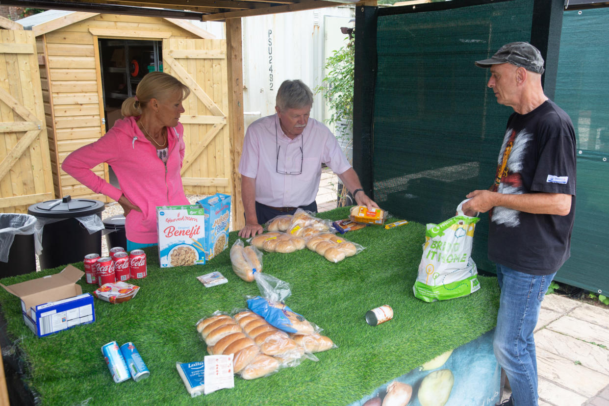 Tim Shelley, a community garden project leader from Hereford and his team, landing the B&Q Community Garden of the Year award and with it £2,500 B&Q gift card in prize money.