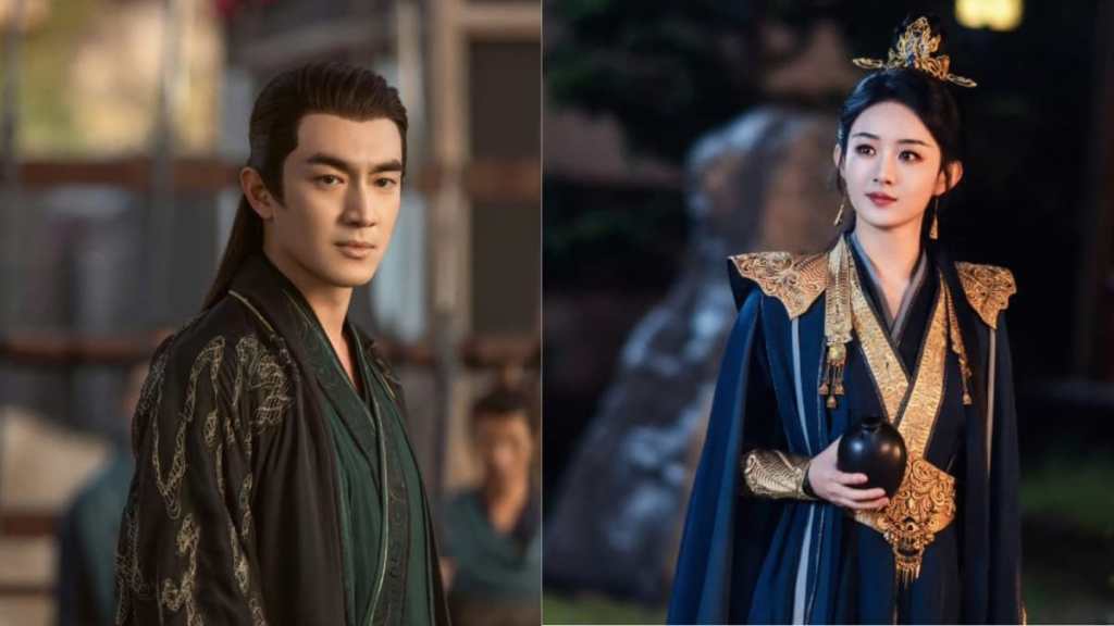 Lin Gengxin and Zhao Liying (Photo Credit: Tencent Video)