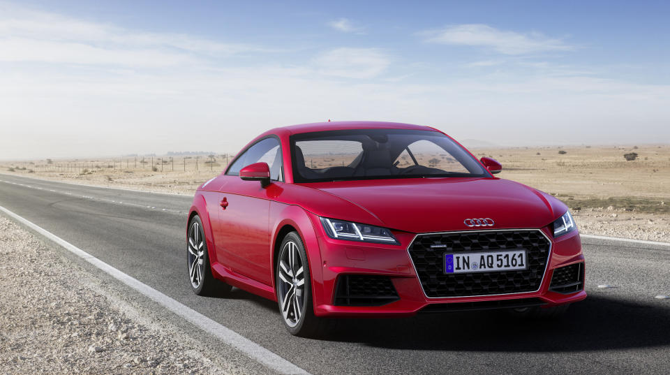 Audi TT Coupé。