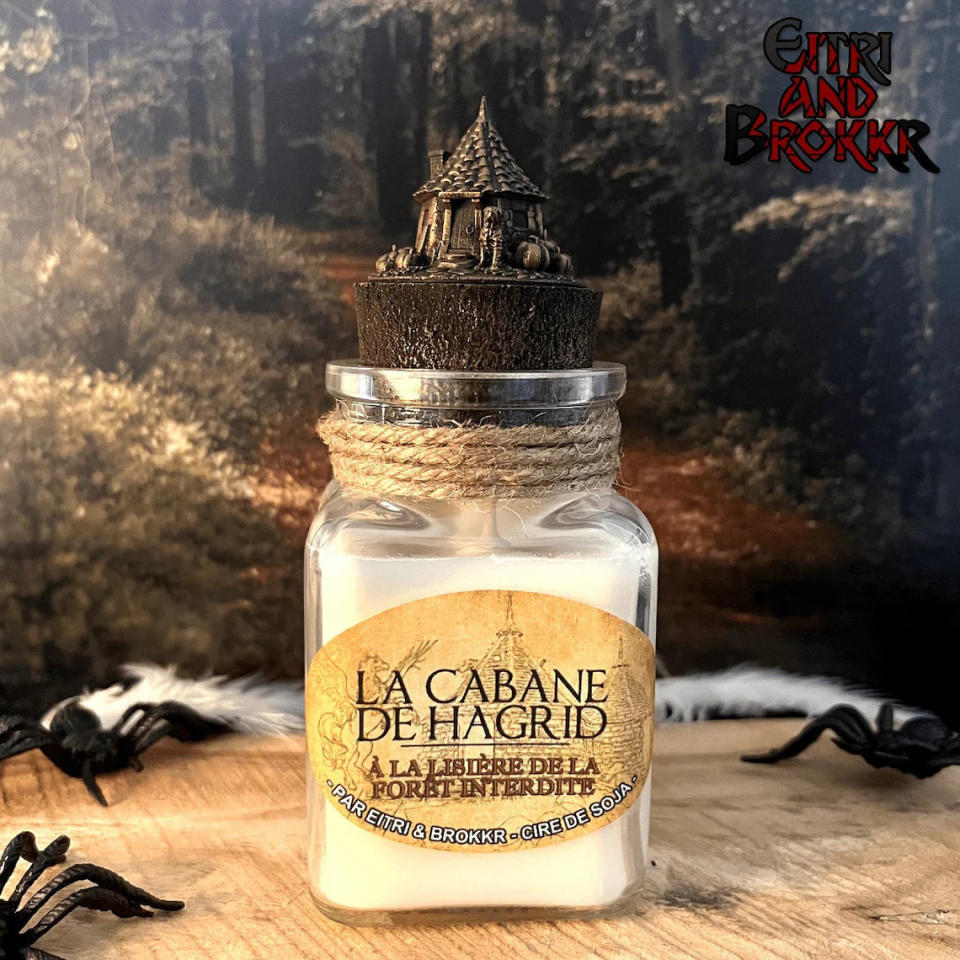 Bougie parfumée La cabane de Hagrid