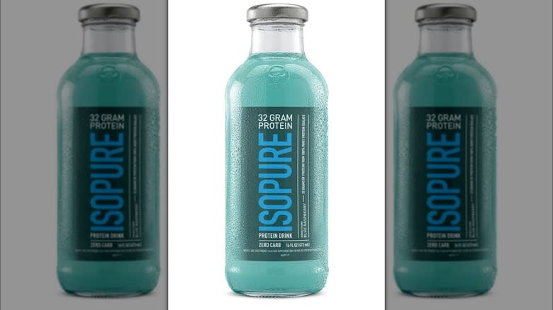 isopure blue drink