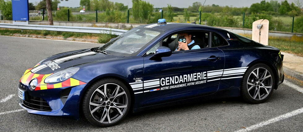 Pour assurer des interventions rapides, la gendarmerie nationale utilise des Alpine. (Photo d'illustration).  - Credit:Rémy PERRIN / MAXPPP / PHOTOPQR/LE PROGRES/MAXPPP