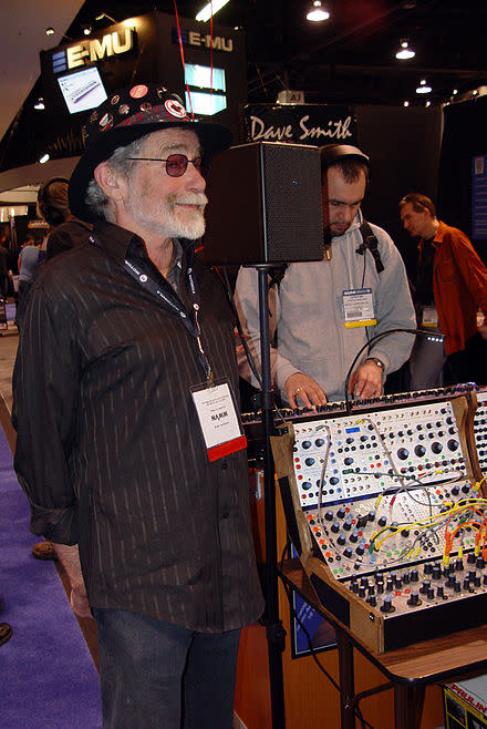 Donald Buchla was an American pioneer in the field of sound synthesizers. He released his first units shortly after Robert Moog’s first synthesizers, although his instrument was arguably designed before Moog’s. Some have dubbed him the greatest modular synthesizer designer of all time. He passed away on Sept. 14 at age 79. (Photo: Wikimedia Commons)