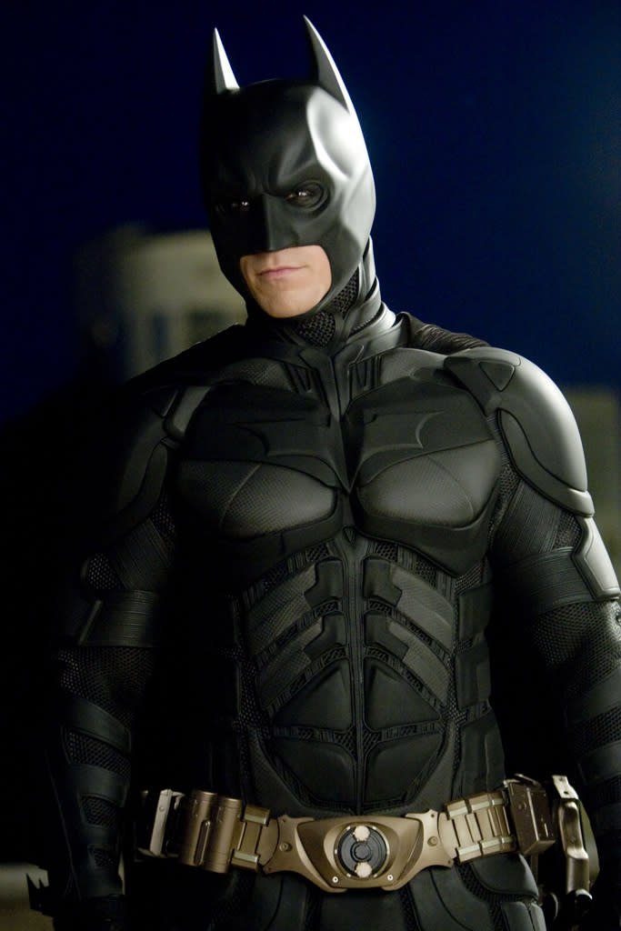 Christian Bale Batman The Dark Knight Production Warner Brothers 2008