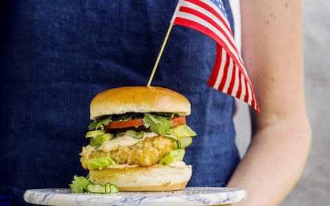 crispy fish sliders - Credit: Haarala Hamilton