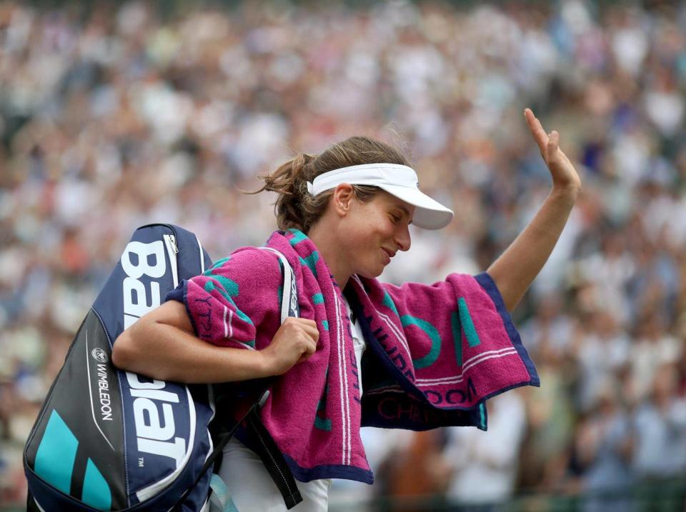 Konta won only two matches after her brilliant run at Wimbledon (Getty)