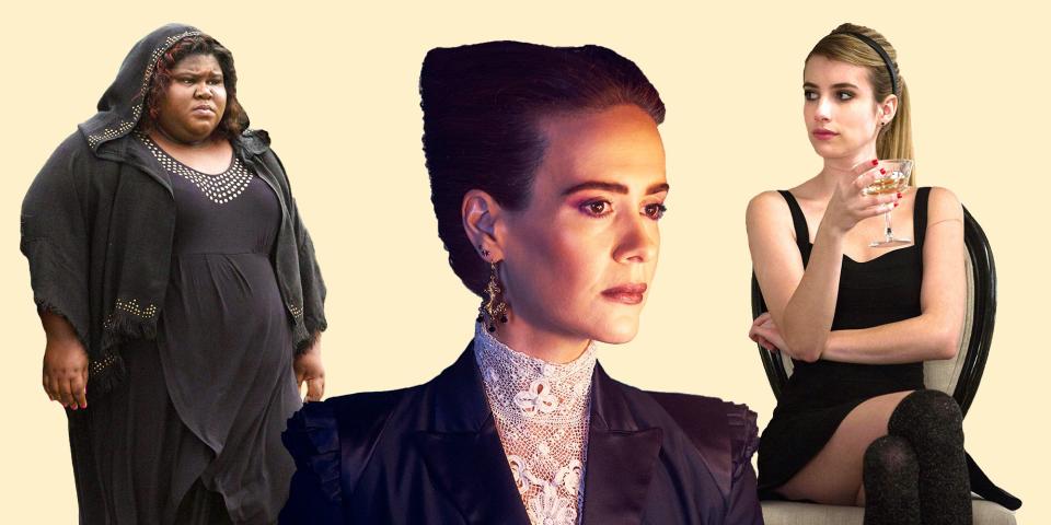 <p><em><strong>Warning: Contains spoilers for </strong></em><strong>American Horror Story: Apocalypse.</strong><br></p><p>It’s the end of the world as we know it, and there are a ton of familiar faces along for the ride. The eighth season of <em>American Horror Story </em>(also known as<em> AHS: Apocalypse</em>) will unite characters from<em> AHS: Murder House</em> (season 1) and <em>AHS: Coven</em> (season 3). Just to stir this pot of confusion even more, some of the actors will also be playing new characters we haven’t met before. Fear not! We’ve got the breakdown on who’s in and who’s who in this armageddon-themed horror fest.</p>