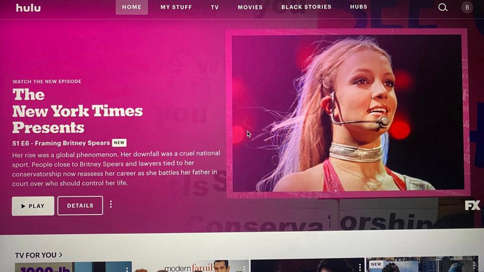 'Framing Britney Spears' is available to stream now on both Hulu and FX.