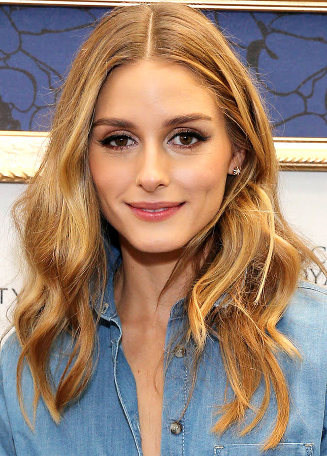 <b>Olivia Palermo:</b> Olivia's flawless complexion is the result of good genes - aind a practised makeup applicaton. "I add a little bit of liner and deepen my shadow," Palermo explained. "I actually don't wear anything on my lips. I really like the shade of my lips and can't seem to find a shade I like better, so I usually just go bare!"