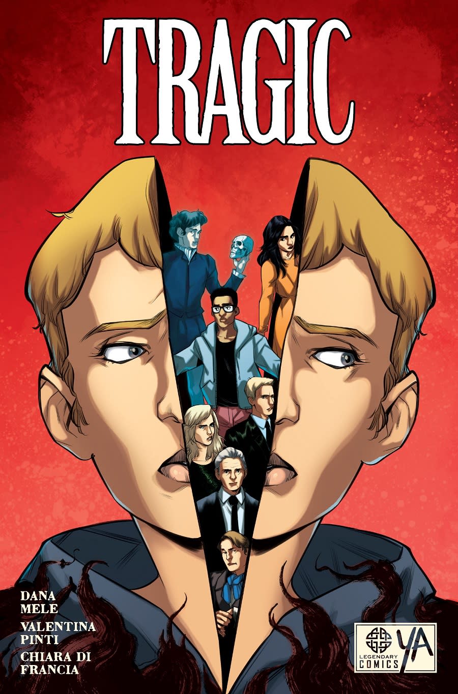 The cover art for Tragic, a new OGN. 