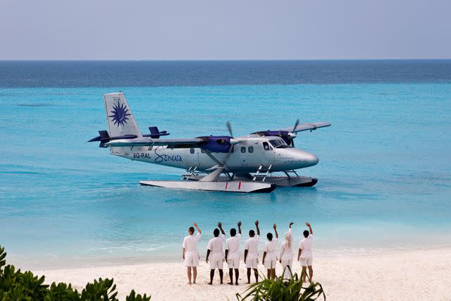 <p>stevie mann for soneva</p> Soneva Fushi Maldives