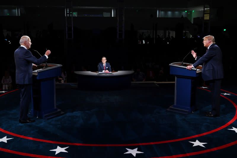 U.S. presidential election debate in Cleveland, Ohio