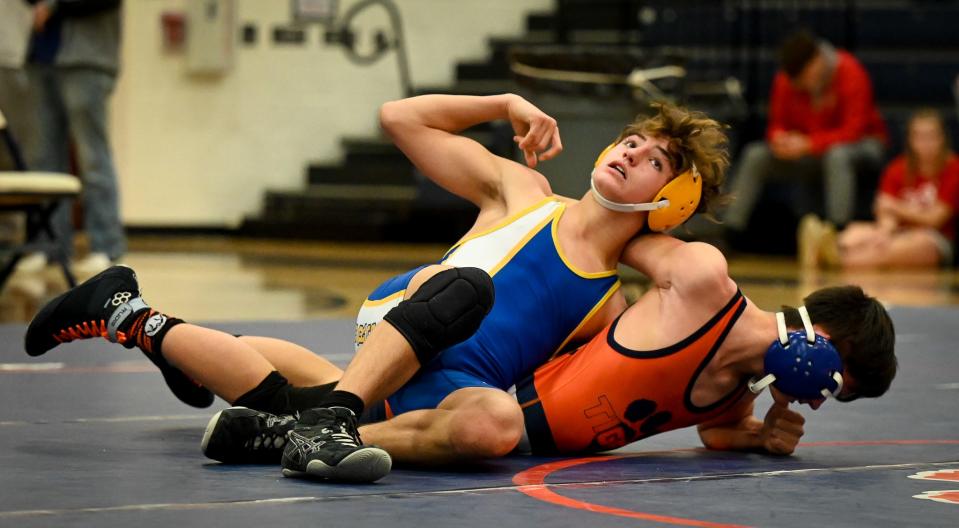 Ontario's Aiden Ohl is a highly ranked freshman wrestler for the Warriors this season and has the potential to have a special career on the mats.