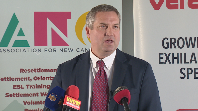 Best time to move to N.L. is now, says labour minister at immigration strategy launch