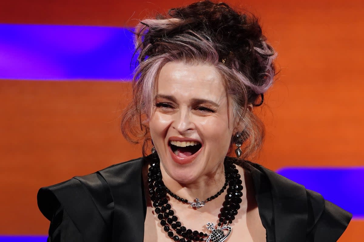 Helena Bonham Carter says her entry into the showbiz industry was ‘all a blag’ (Ian West/PA) (PA Wire)