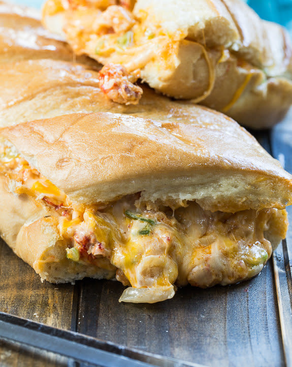 <strong>Get the <a href="http://spicysouthernkitchen.com/crawfish-bread-recipe-made-with-louisiana-seafood/" target="_blank">Crawfish Bread recipe</a> from Spicy Southern Kitchen</strong>