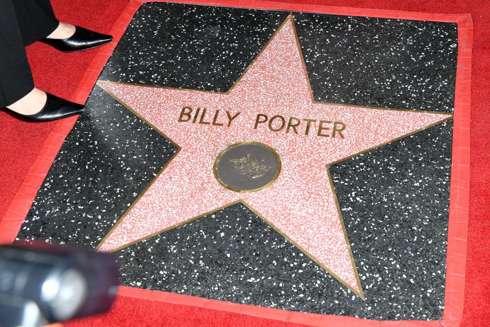 Billy Porter's star on the Hollywood Walk Of Fame