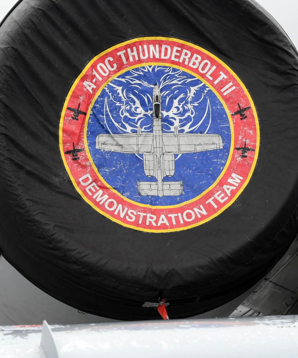 A U.S. Air Force A-10C Thunderbolt II Demonstration Team patch.