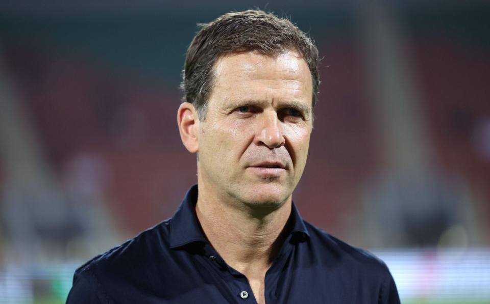Oliver Bierhoff is on the brink after Germany crashed out - Getty Images/Alexander Hassenstein