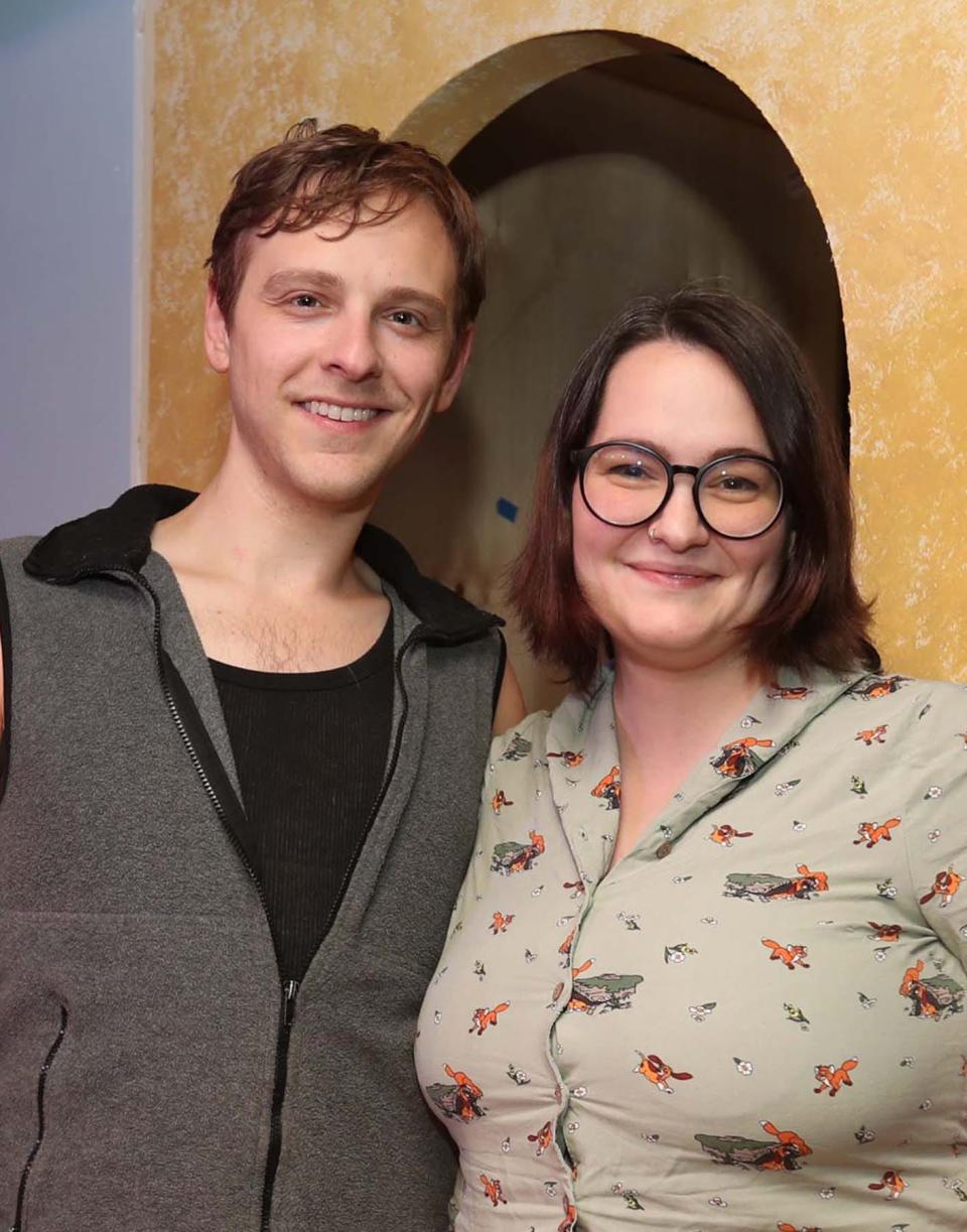 Robert Kowalewski and Braelin Andrzejewski are co-starring in the two-person chamber musical "John & Jen" on July 22-31 at Western Reserve Playhouse in Bath.