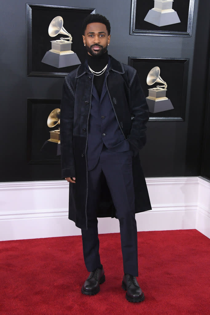 <p>Big Sean attends the 60th Annual Grammy Awards at Madison Square Garden in New York on Jan. 28, 2018. (Photo: John Shearer/Getty Images) </p>