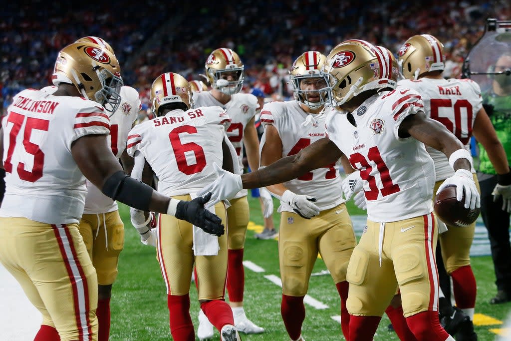 49ERS-LIONS (AP)