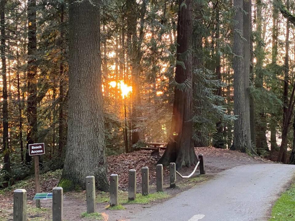 The park in this picture is one of several Olympia locations that has had a recent name change. The Olympian