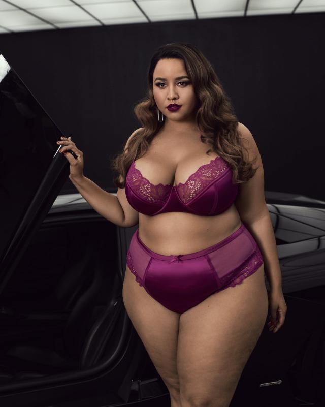 This Plus-Size Model's New Lingerie Line Is Super Sexy - Brit + Co