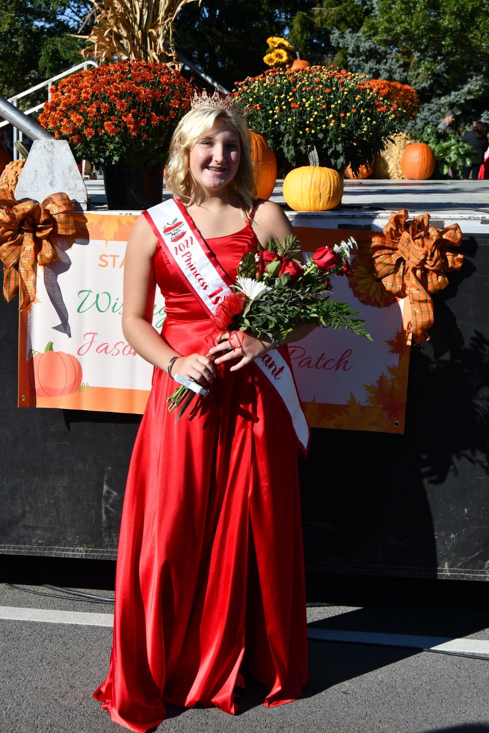 Taylor Gluth was named Princess at the 2022 Apple Festival, held Saturday and Sunday in Oak Harbor.