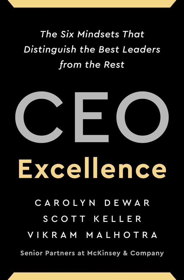 Book cover image of CEO Excellence