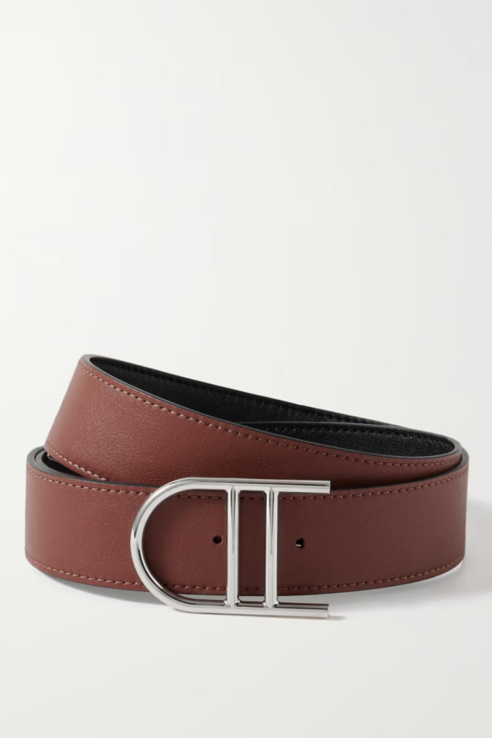 Gabriela Hearst Neala Reversible Leather Belt