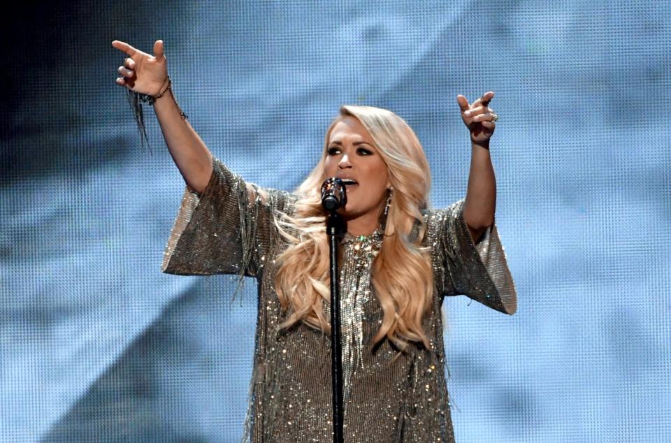 Carrie Underwood scored the best opening week for album sales by a female artist in 2018: Getty Images for iHeartMedia