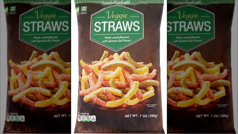 fresh finds veggie straws bag