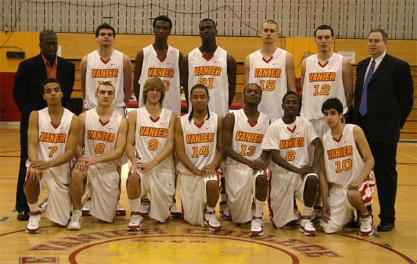 Before making the jump to the NCAA, Laroche, was a standout point guard at Vanier College in Montreal's Saint-Laurent borough. 