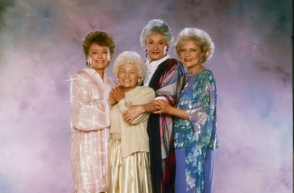 THE GOLDEN GIRLS