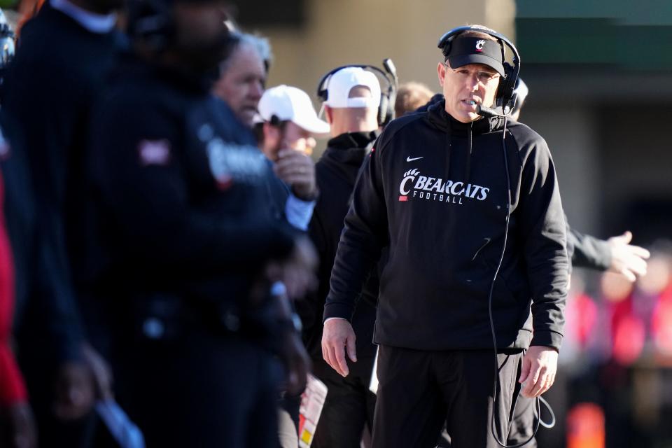 It's been a disappointing debut season for coach Scott Satterfield leading the Bearcats. Cincinnati enters its season finale with a 3-8 record.