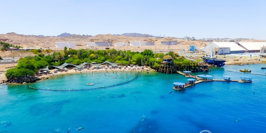 Dolphin Reef Beach, Israël