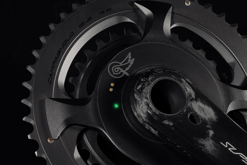 Campagnolo Super Record HPPM power meter crankset, detail