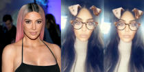 <p>Despite it being a mere two weeks since Kim K's bubblegum pink hair transformation, the KKW founder has changed her hair up once again, returning unexpectedly to her original dark brown shade.</p><p>Having been bleach blonde since last year, the 37-year-old expressed how bored she was with the look on Twitter before dyeing her hair an Insta-pleasing shade of bright pink. However, it seems the rose tinted dream has ended with Kim returning to her natural brunette colour.</p><p><span>Kim, whatever hair colour you work, we're into it.</span><br></p>