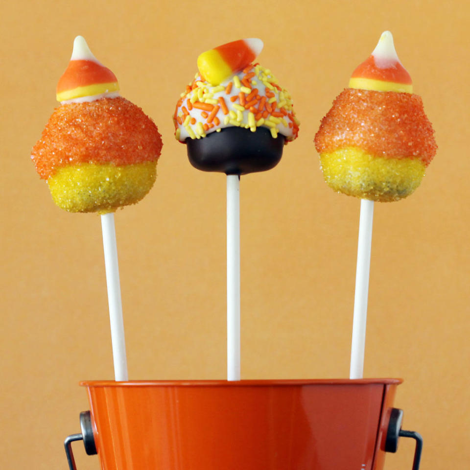 Candy Corn Pops