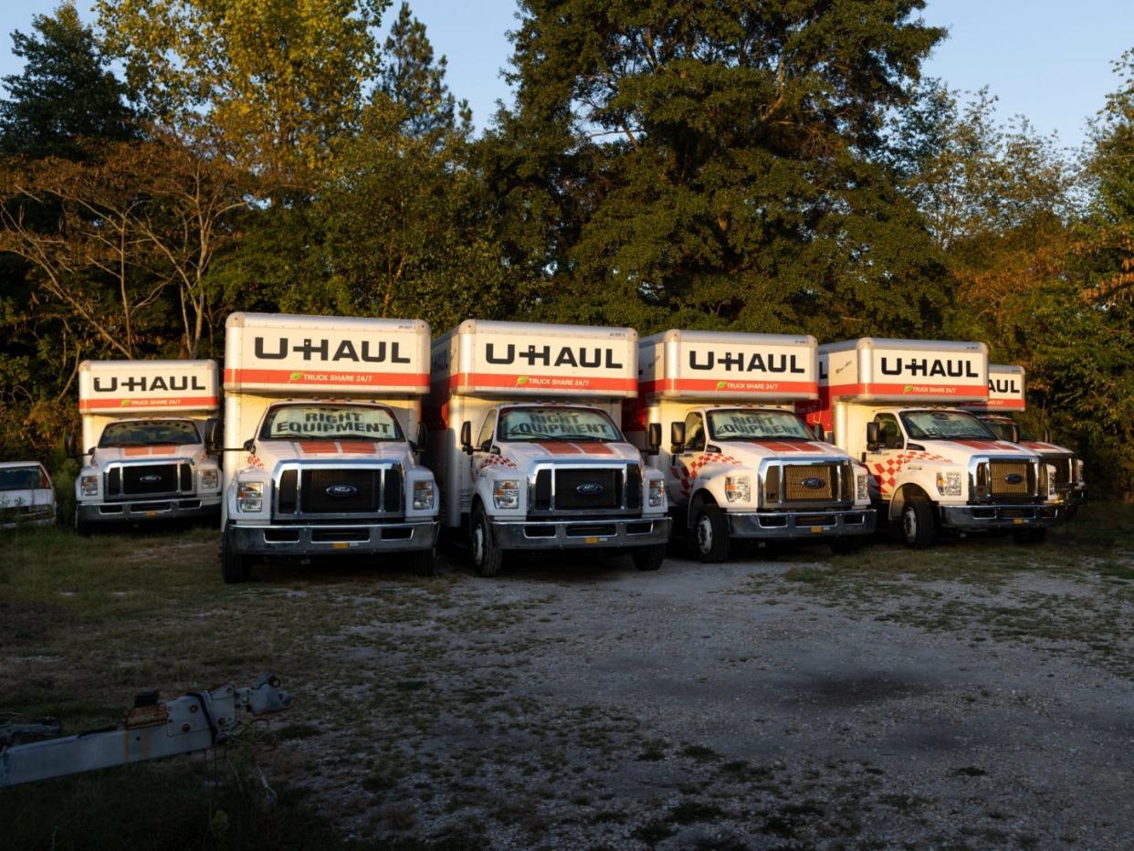 U-Hauls in Mauldin, South Carolina.