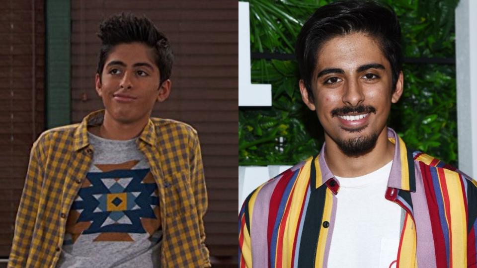 <p>Remember how cute Karan Brar was as Ravi on <em>Bunk’d</em>? SAME. Well, now he’s a grown man with facial hair and is in all kindsa fancy movies/shows like <em>Pacific Rim: Uprising</em> and <em>Schooled</em> (a spin-off of <em>The Goldbergs</em>). Side note: Fellow Disney alum Selena <a href="http://rawpages.com/2018/03/karan-brar-interview/" rel="nofollow noopener" target="_blank" data-ylk="slk:is his celebrity crush;elm:context_link;itc:0;sec:content-canvas" class="link ">is his celebrity crush</a>, just putting it out there.</p>