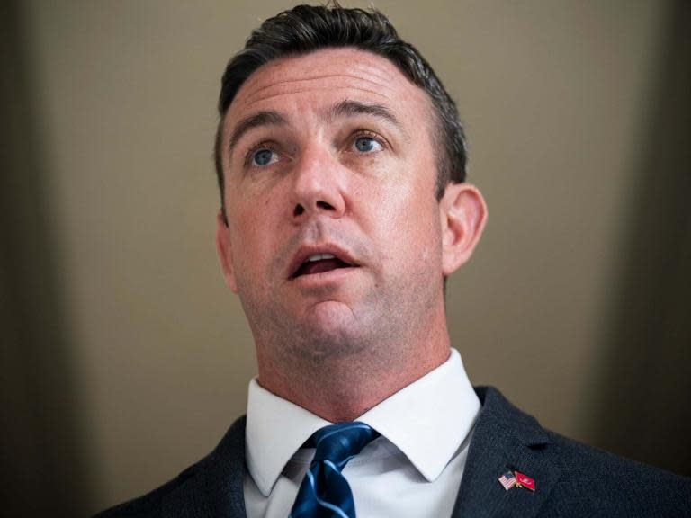 A Republican congressman in California, who listed “preserving family values” on his official website, illegally used $250,000 campaign funds to finance romantic flings with lobbyists and congressional aides, according to federal prosecutors. Duncan Hunter, who has represented the state’s 50th district since 2013, was accused of spending thousands of dollars from his campaign on meals, cocktails and vacations.Details about the married congressman’s alleged affairs were outlined in a government court filing late in Monday connected to charges that Mr Hunter and his wife misspent the money in campaign money on trips and personal expenses.His wife, Margaret Hunter, pleaded guilty this month to one corruption count and agreed to testify against her husband.“Simply put, carrying out a sequence of romantic liaisons is so far removed from any legitimate campaign or congressional activity as to rebut any argument that Mr Hunter believed these were proper uses of campaign funds,” said the document.Mr Hunter has said he is the target of politically motivated prosecutors. His lawyer, Gregory Vega, did not immediately respond to a message seeking comment about the new court filing.Prosecutors said evidence about the congressman’s affairs was necessary to “demonstrate Hunter’s...intent to break the law and to establish his motive to embezzle from his campaign”.In the new motion, prosecutors reconstructed the congressman’s alleged clandestine lifestyle, providing times when he arrived and departed after liaisons, and listing a wide range of expenses he represented as campaign-related activity, such as paying for dates with a woman who had become his lover shortly after she started working for him“Precisely because each of the women worked as lobbyists or congressional staffers, Hunter may suggest that he was justified in spending campaign funds on all of his “meetings” with these individuals,” the prosecutors wrote. “Evidence of the intimate, entirely personal quality of Hunter’s specific encounters with these women is essential to demonstrate that his spending to facilitate those encounters was improper.” In one case, prosecutors said Mr Hunter was romantically involved with a lobbyist and began staying at her home while occasionally spending campaign funds for food and beverages. Mr Hunter flew to Reno, Nevada, in January 2010 ostensibly to attend a convention for a nonprofit group. After a brief stop at the convention, Mr Hunter and the lobbyist headed for a ski resort near Lake Tahoe, where they spent the weekend skiing and ordering room service, according to the filing.Prosecutors said Mr Hunter used campaign funds to rent the car, pay the hotel tab and fly back to Washington. “The intimate nature of these relationships is...an essential element of the crimes charged in the indictment,” the document said.The “sequence of romantic liaisons is so far removed from any legitimate campaign or congressional activity as to rebut any argument that Hunter believed these were proper uses of campaign funds,” prosecutors added.Mr Hunter was re-elected by Southern California’s most Republican congressional district last year despite facing a federal indictment.Mr Hunter faces around 60 criminal charges including conspiracy, theft of campaign money and wire fraud. The Washington Post on Tuesday reported Mr Hunter as saying: “This is all going to trial, so you have criminally political prosecutors in this case. This is a personal smear campaign.” He added: “I’m not going to talk about the allegations. We’re going to trial, and I look forward to battling this out in trial.”Additional reporting by AP