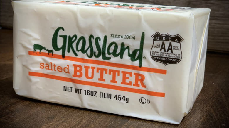USDA graded butter