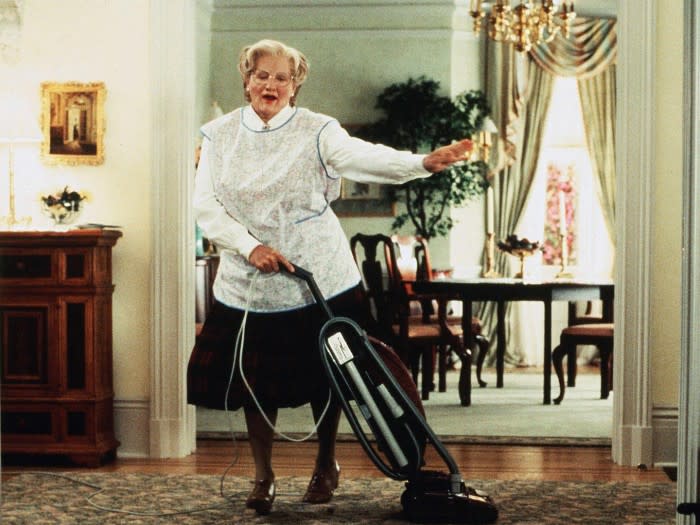 mrs doubtfire hello gif